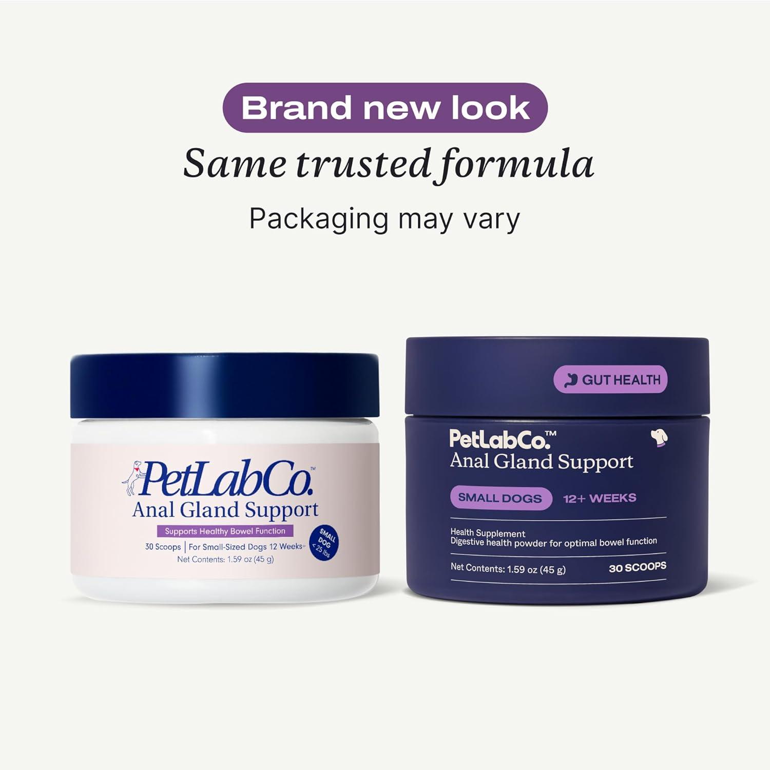 imagePetLab Co Anal Gland Support Tailored Powder Supports Anal Gland Health and Optimizes Stool Consistency Easy to Use Helps Target Scooting amp Fishy Rears for Medium DogsSmall Dogs