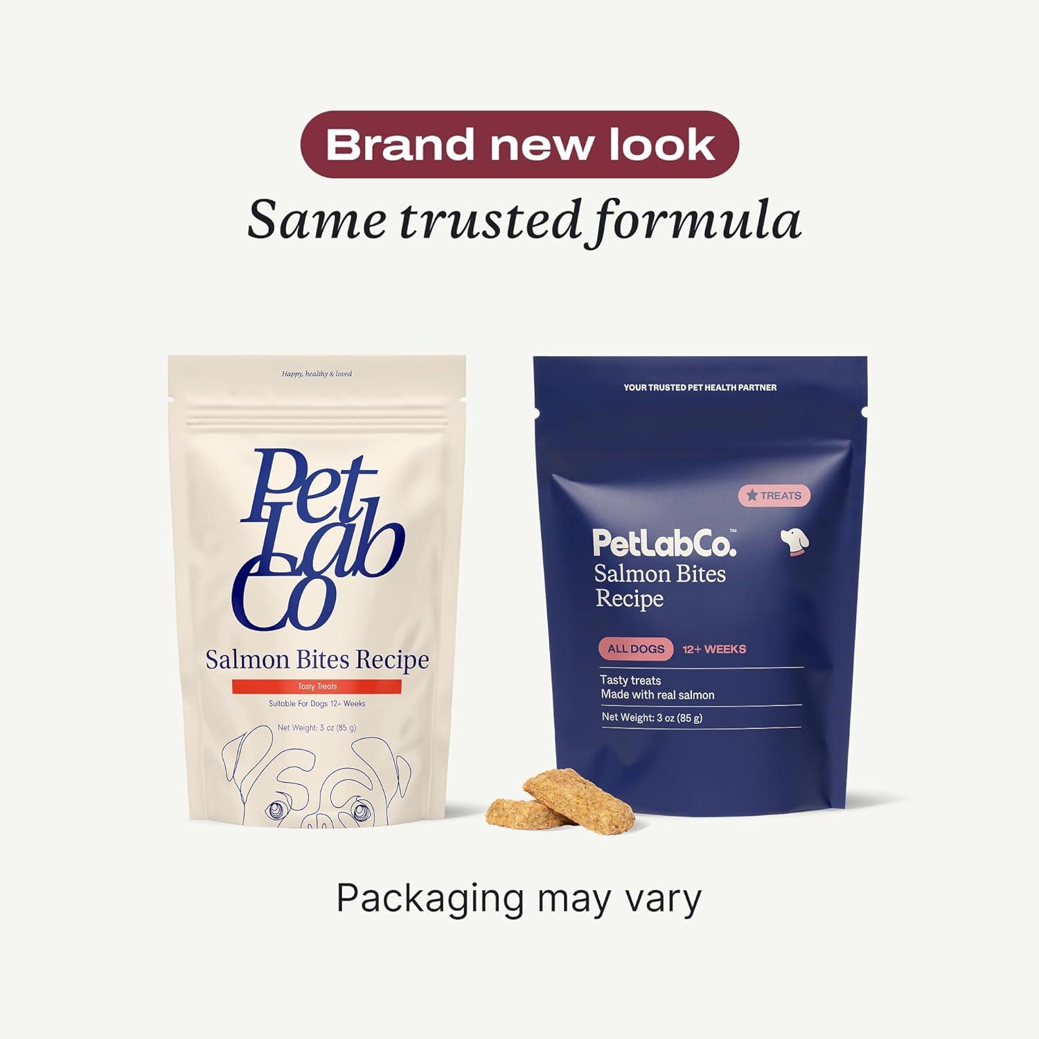 imagePetLab Co Salmon Bites for Dogs Rich in Beneficial Fatty Acids Vitamins amp Minerals Premium Salmon Dog Treats Your Pup Will Drool Over Carefully Selected Ingredients Delicious Reward