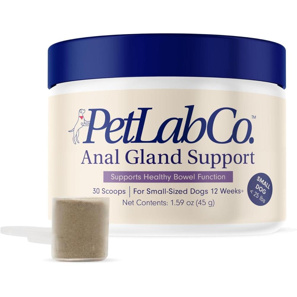 imagePetLab Co Anal Gland Support Tailored Powder Supports Anal Gland Health and Optimizes Stool Consistency Easy to Use Helps Target Scooting amp Fishy Rears for Medium DogsSmall Dogs
