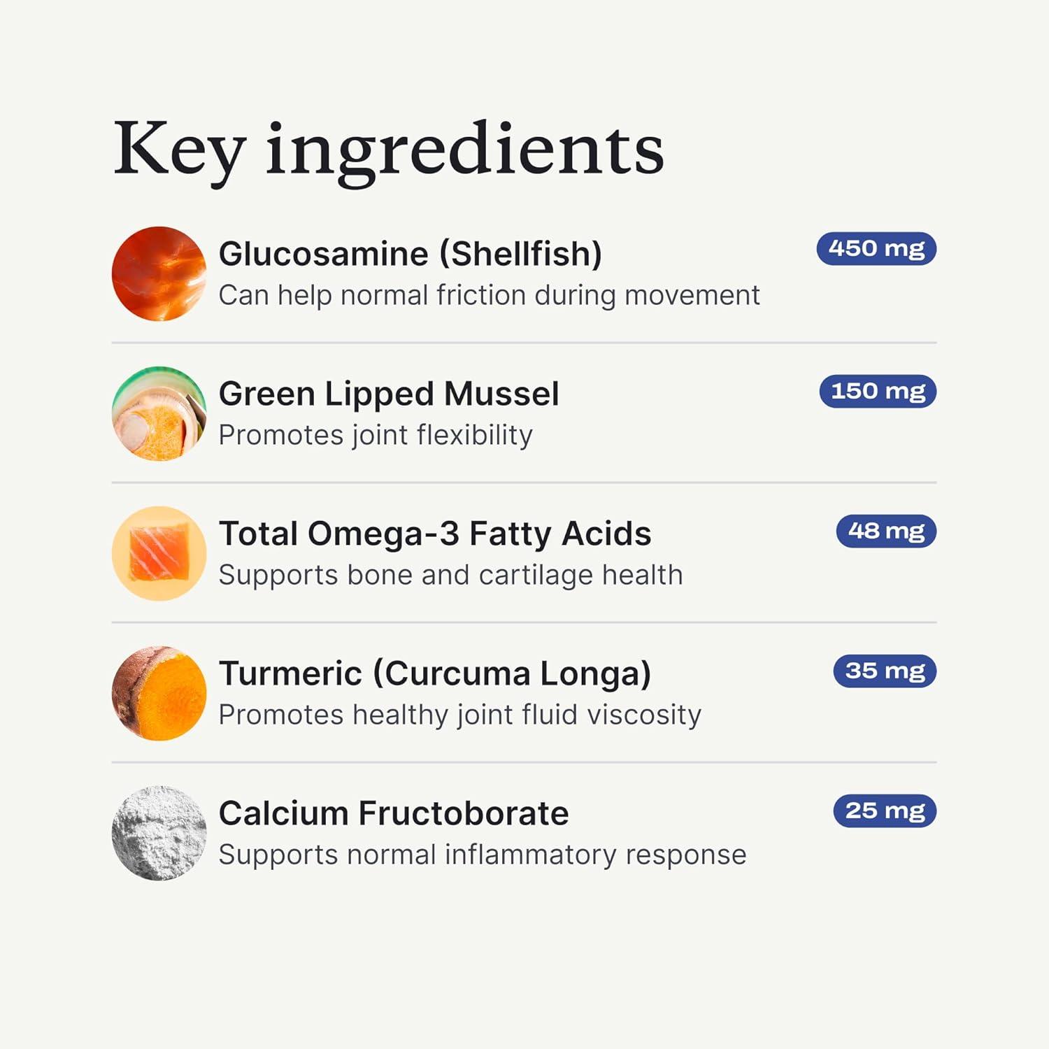 imagePetlab Co Joint Care Chews for Dogs High Levels of Glucosamine Green Lipped Mussels Omega 3 and Turmeric Hip and Joint Supplement for Dogs to Actively Support Mobility Packaging May VarySalmon