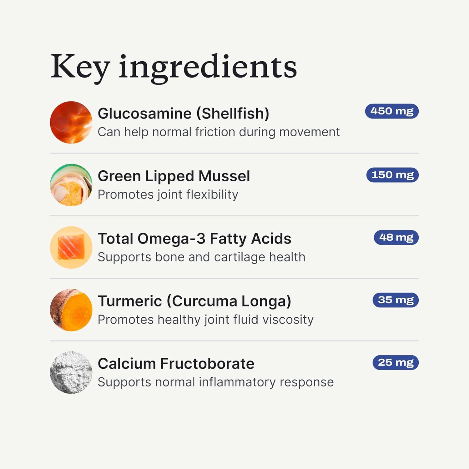 imagePetlab Co Joint Care Chews for Dogs High Levels of Glucosamine Green Lipped Mussels Omega 3 and Turmeric Hip and Joint Supplement for Dogs to Actively Support Mobility Packaging May VarySalmon