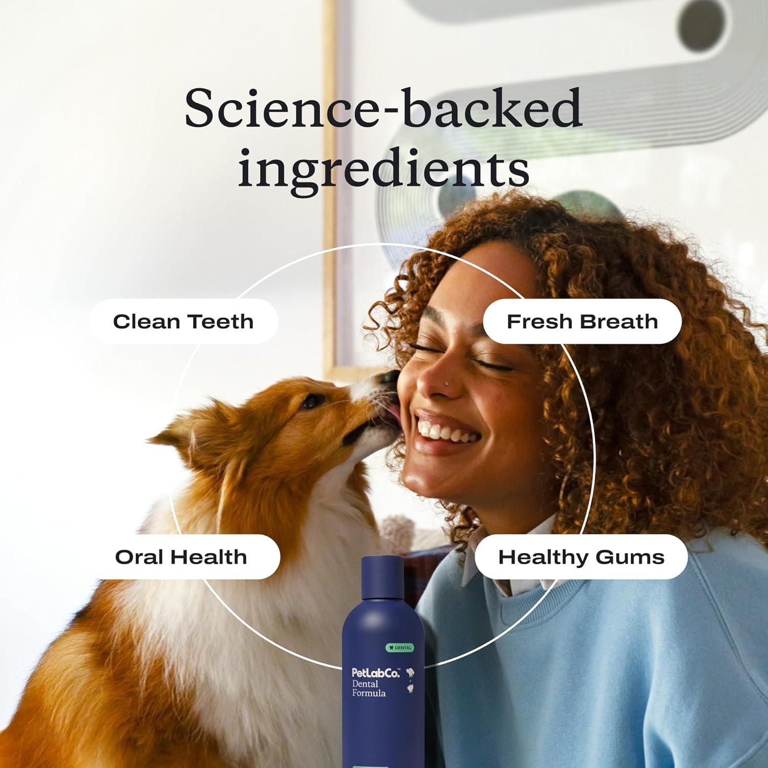 imagePetLab Co Fresh Breath Bundle Dental Powder for an Effortless Deep Clean in 1 Scoop for Small Dogs amp Dog Mouthwash to Support Overall Oral Hygiene Easy to Use Innovative Formulas