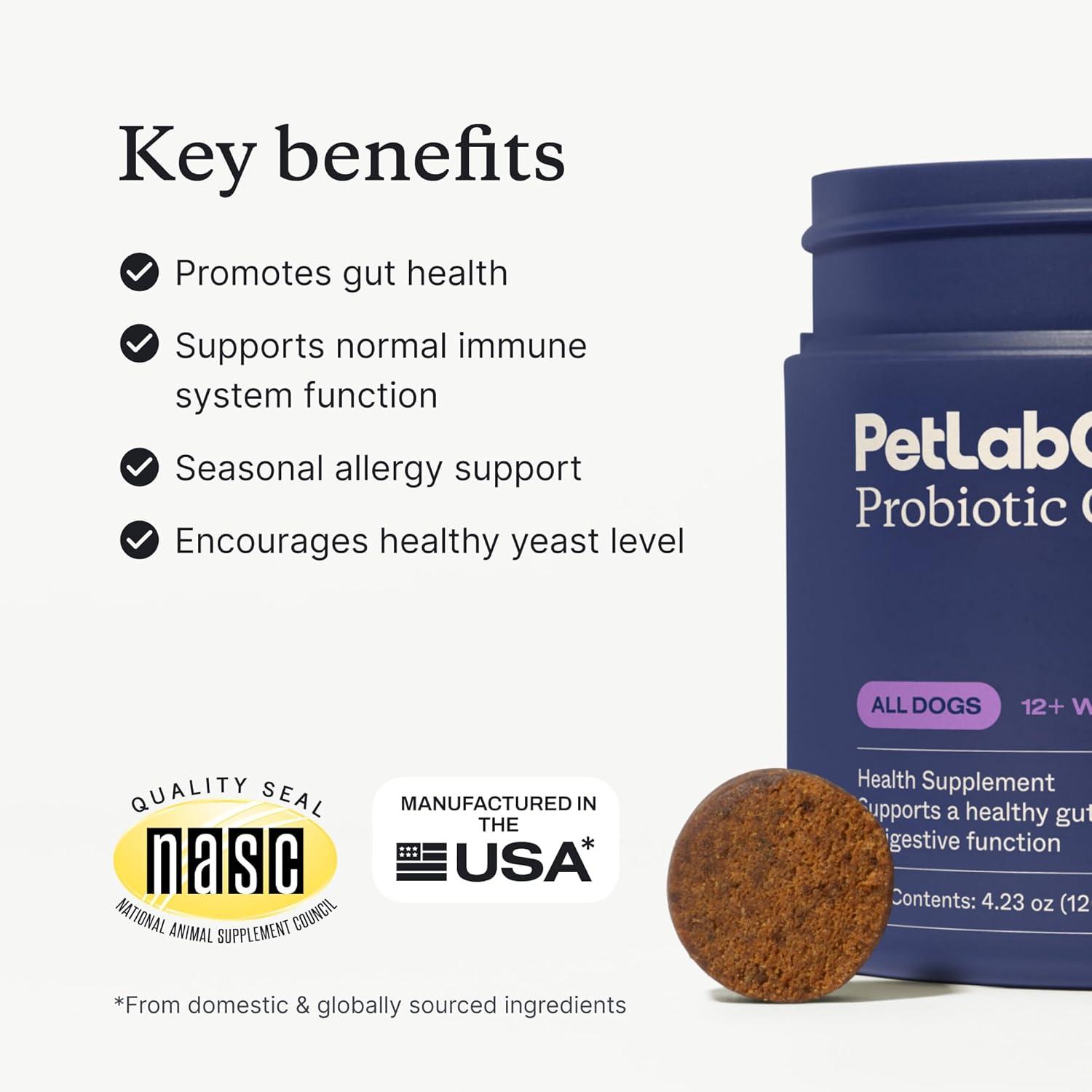imagePetLab Co Oral Hygiene amp Gut Health Bundle Dental Powder for an Effortless Clean in 1 Scoop for Small Dogs amp Probiotics for Dogs Supporting Gut Health amp Seasonal Allergies