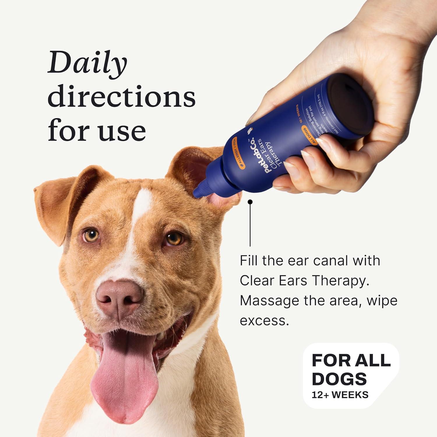 imagePetLab Co Paw amp Ear Bundle Support Ear Hygiene amp Health With Our Dog Ear Drops Expertly Formulated For Moisturized Healthy Ears 4 Ounces amp Dog Paw Balm To Support amp Moisturize Dry Paws 24 Ounce