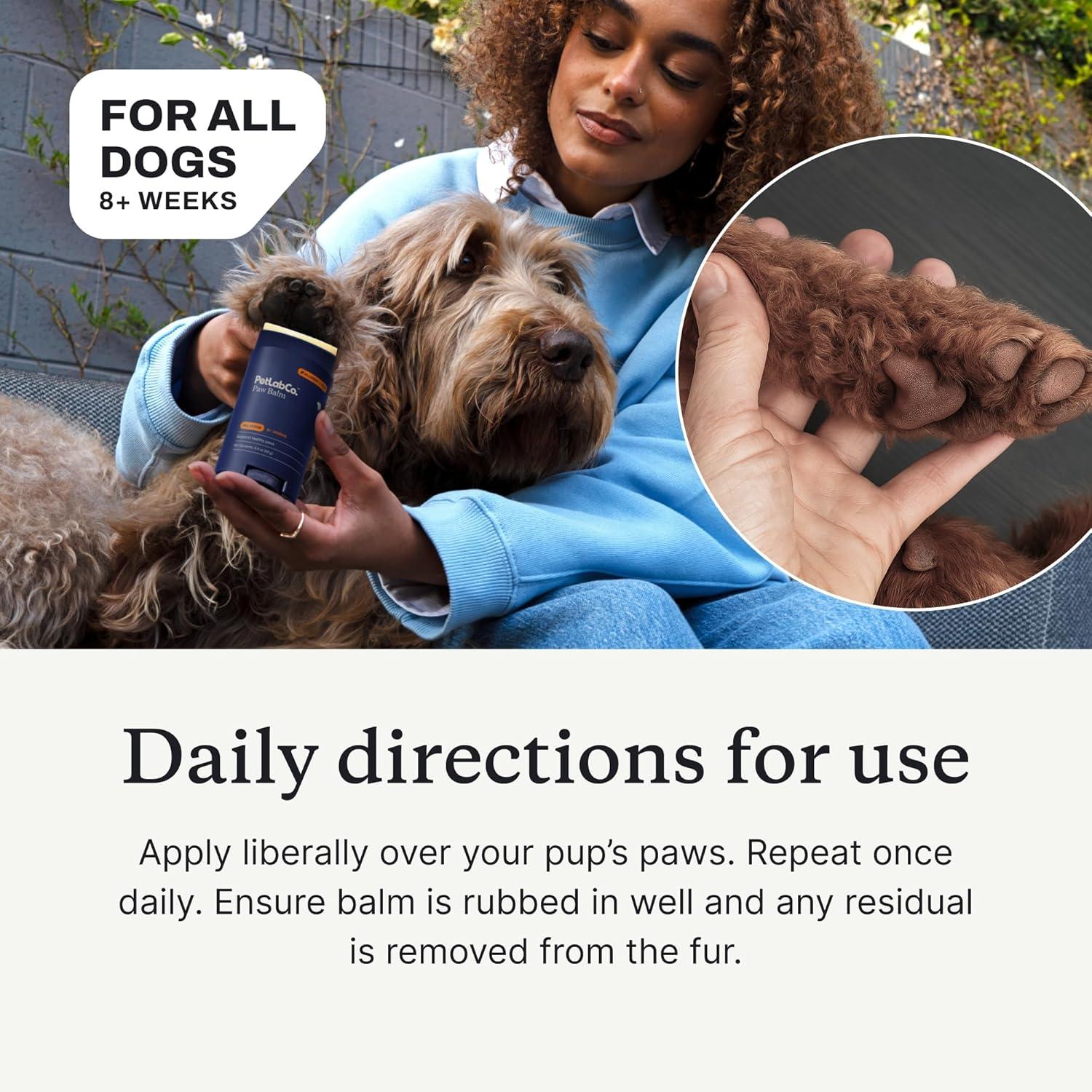 imagePetLab Co Paw amp Ear Bundle Support Ear Hygiene amp Health With Our Dog Ear Drops Expertly Formulated For Moisturized Healthy Ears 4 Ounces amp Dog Paw Balm To Support amp Moisturize Dry Paws 24 Ounce